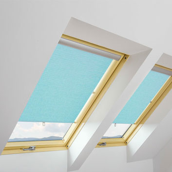 ARS/016 Fakro Window Roller Blind 55cm x 118cm ~ 003 Aqua