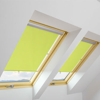 ARS/02 Fakro Window Roller Blind 55cm x 98cm ~ 221 Lime Green