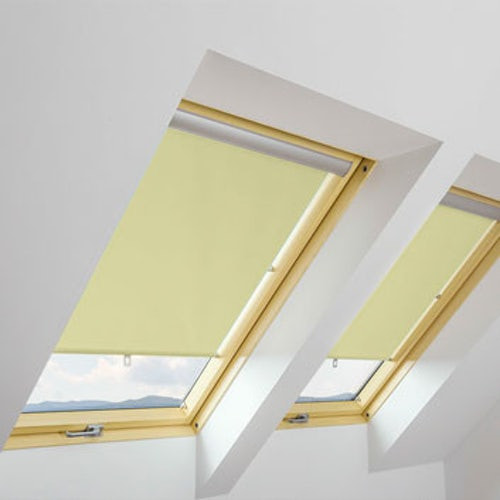 ARS/016 Fakro Window Roller Blind 55cm x 118cm ~ 013 Reed Green