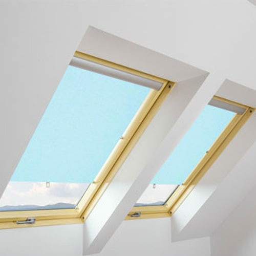 ARS II/07 FAKRO Roller Blind in Sky Blue - 78cm x 140cm