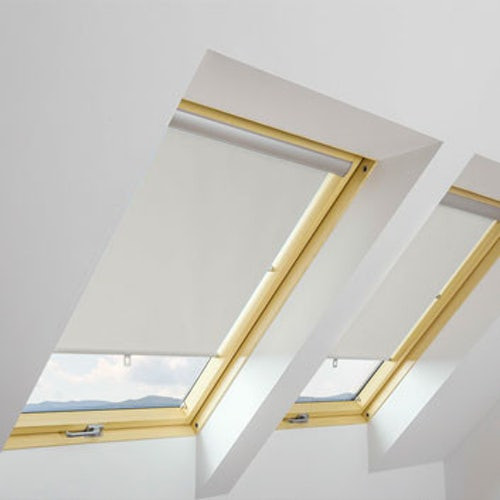 ARS/11 FAKRO Roller Blind in White - 114cm x 140cm