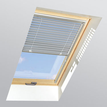 AJP II/03 FAKRO Venetian Blind in Metallic Silver - 66cm x 98cm