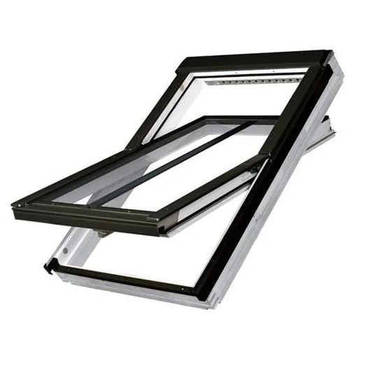 FAKRO FTW-V/C White Painted Conservation Centre Pivot Roof Window for Tiles Price Comparisons | Compare The Build