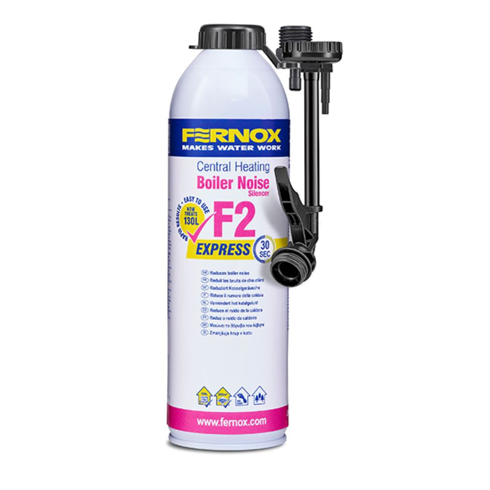 Fernox F2 Central Heating Boiler Noise Silencer Express 400ml