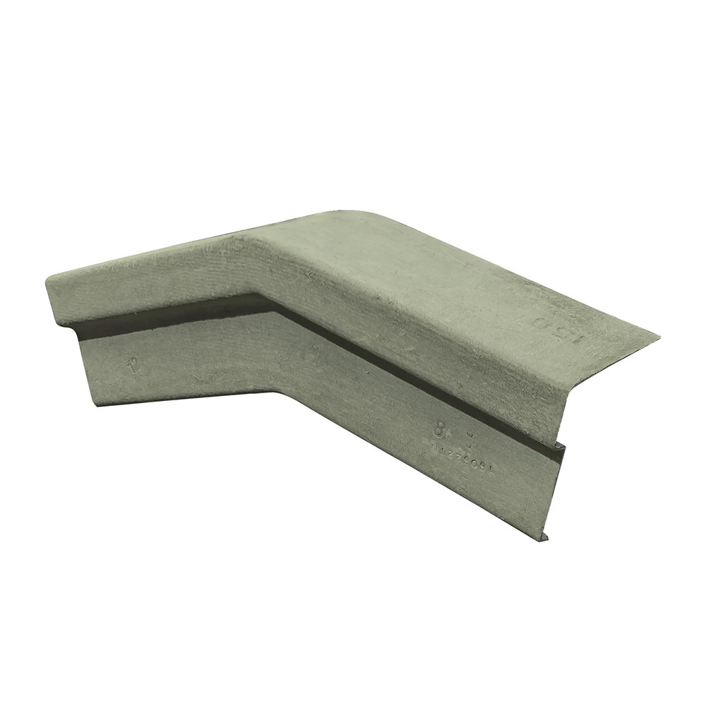 Briarwood EUROSIX Fibre Cement Vergeline Cranked 1300mm Barge Board in Moorland Green