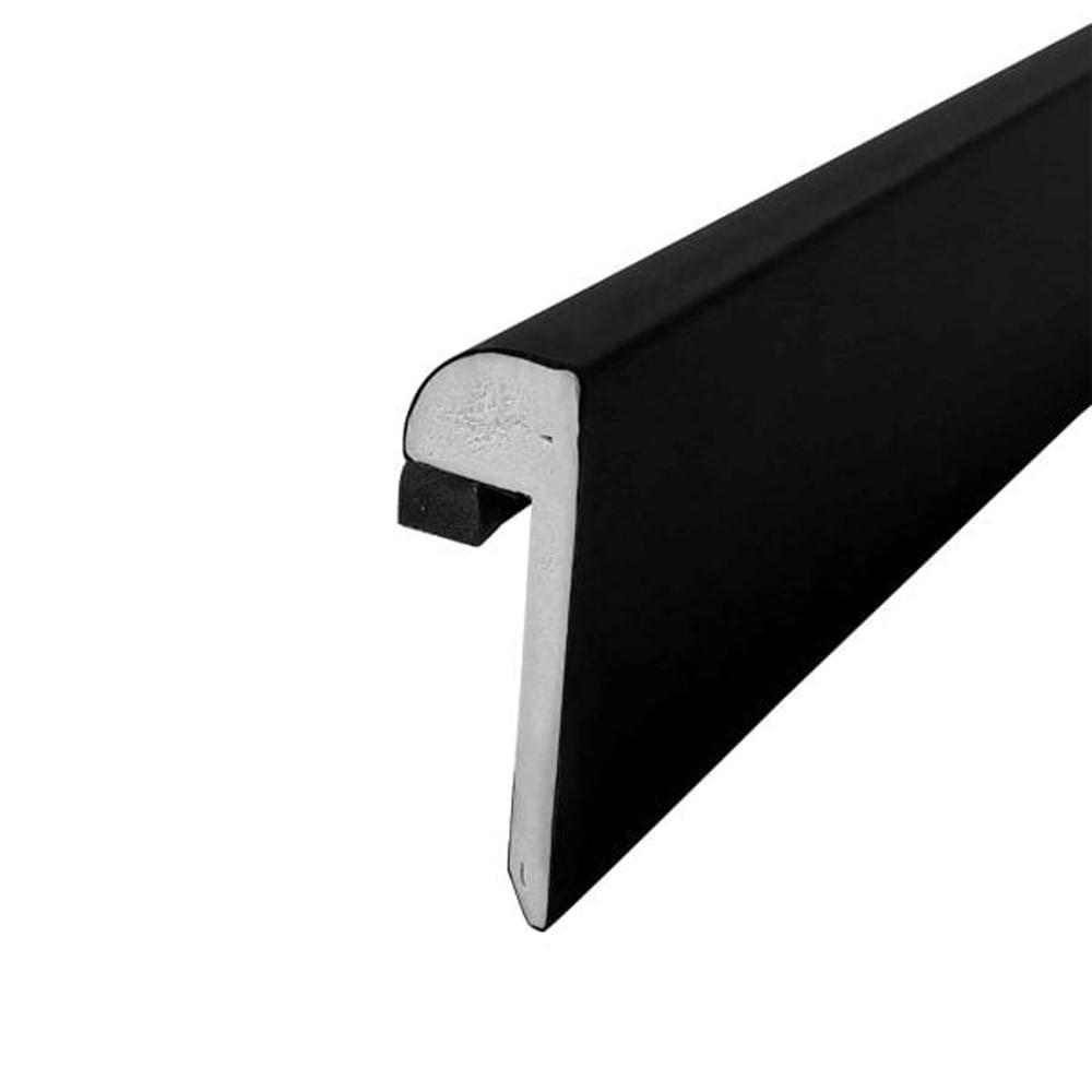 FlexiProof Black 2.5m Integra Trim Solid Raised Kerb