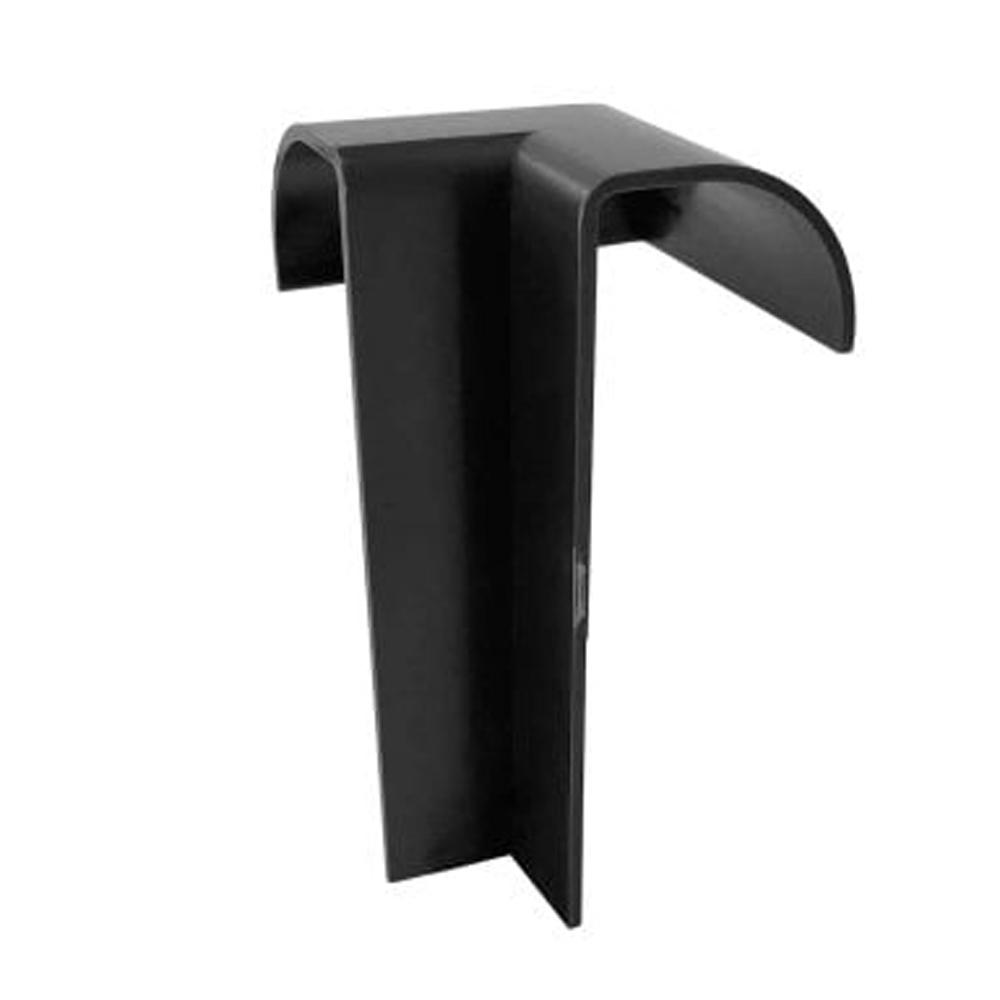 FlexiProof Integra Trim Cellular Raised Kerb Internal Corner - Black