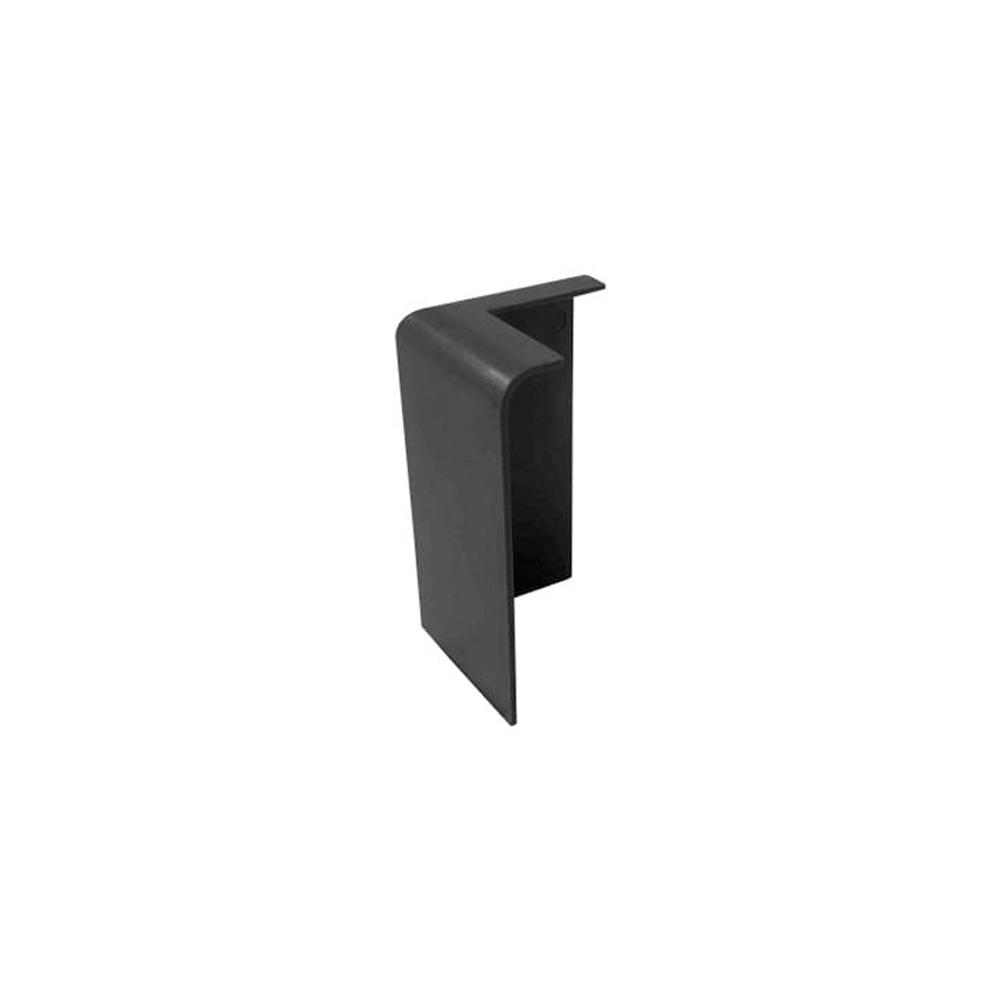 FlexiProof Integra Trim Cellular Gutter Drip External Corner - Black