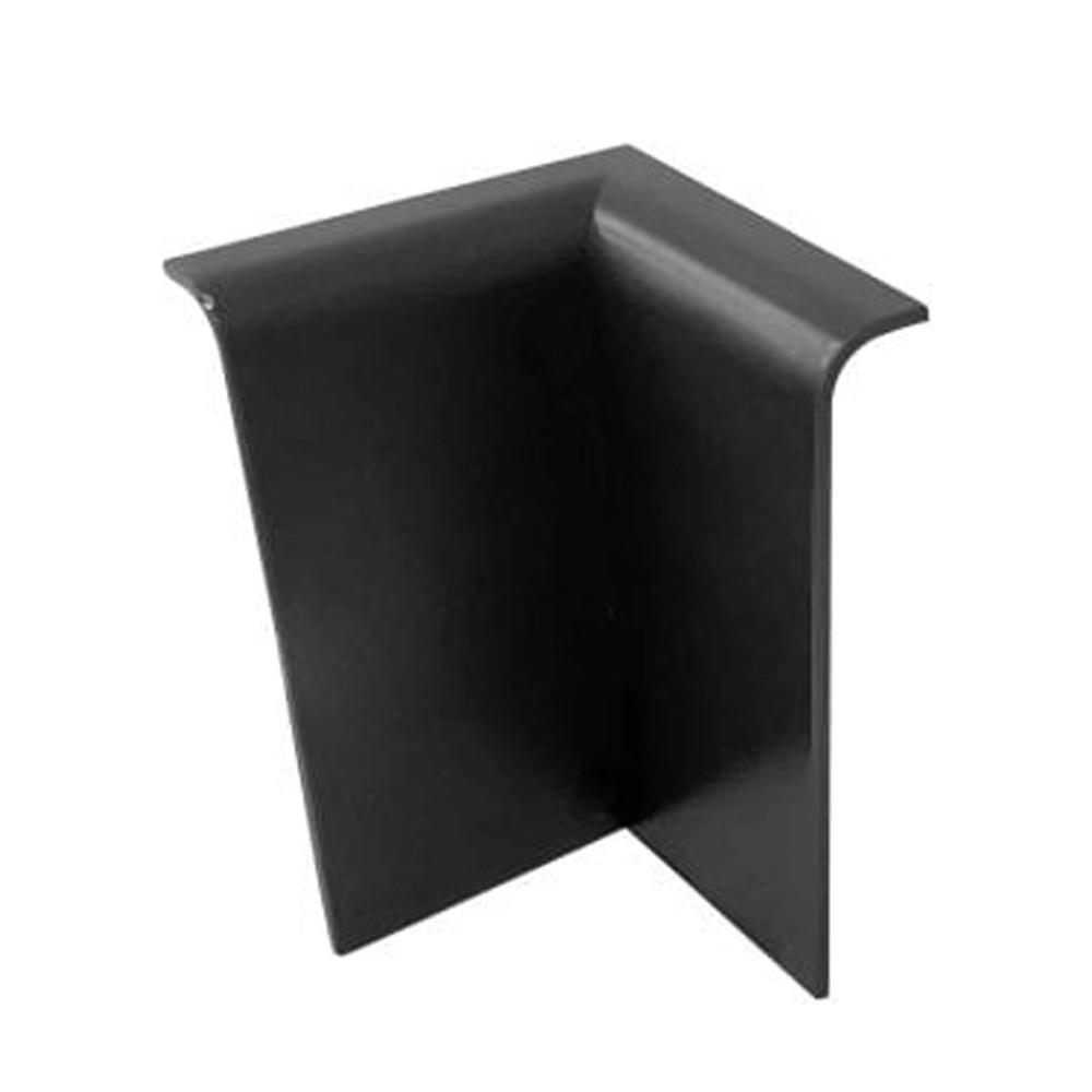 FlexiProof Integra Trim Solid Gutter Drip Internal Corner - Black