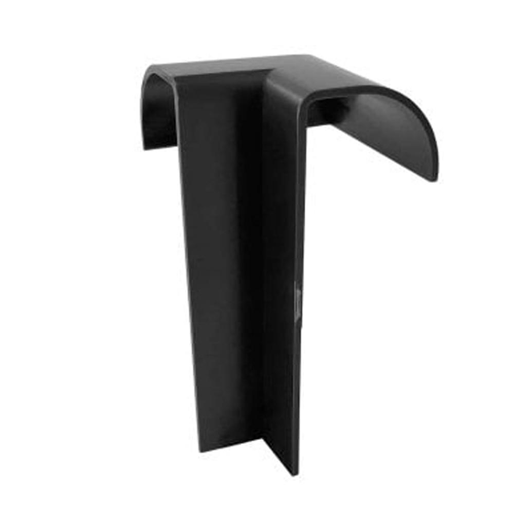 FlexiProof Integra Trim Solid Raised Kerb Internal Corner - Black