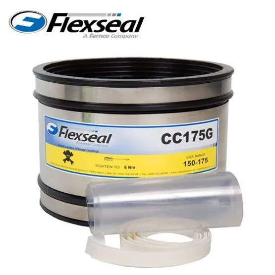 Flexseal Rubber Flexible Drainage Chemical Coupling 100mm - 1000mm Price Comparisons | Compare The Build