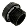 Floplast Black Air Admittance Valve Pushfit External