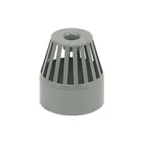 FloPlast Grey Soil Vent Terminal - 110mm