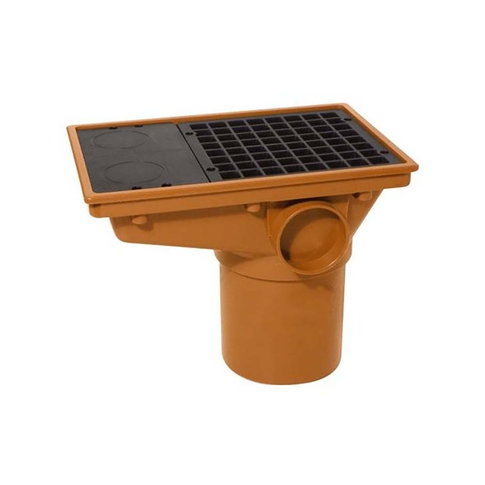 JTM Underground Rectangular Hopper Gully - 110mm