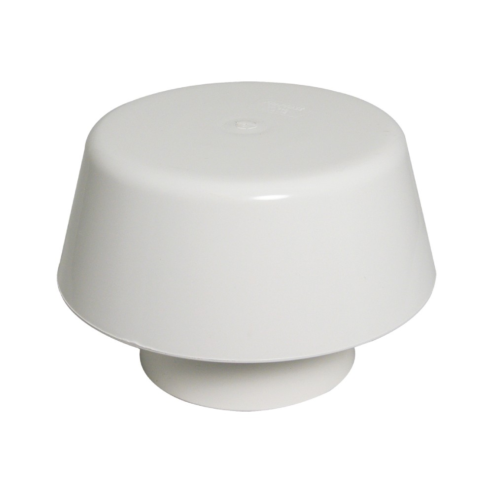 FloPlast White Soil Extract Cowl - 110mm