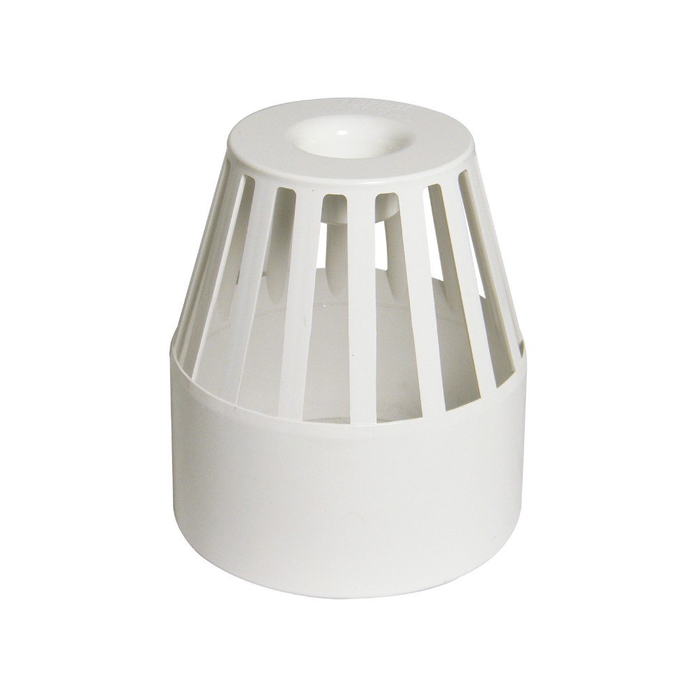 FloPlast White Soil Vent Terminal - 110mm