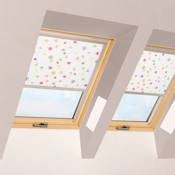 FAKRO Blackout Blind ARF in Floral