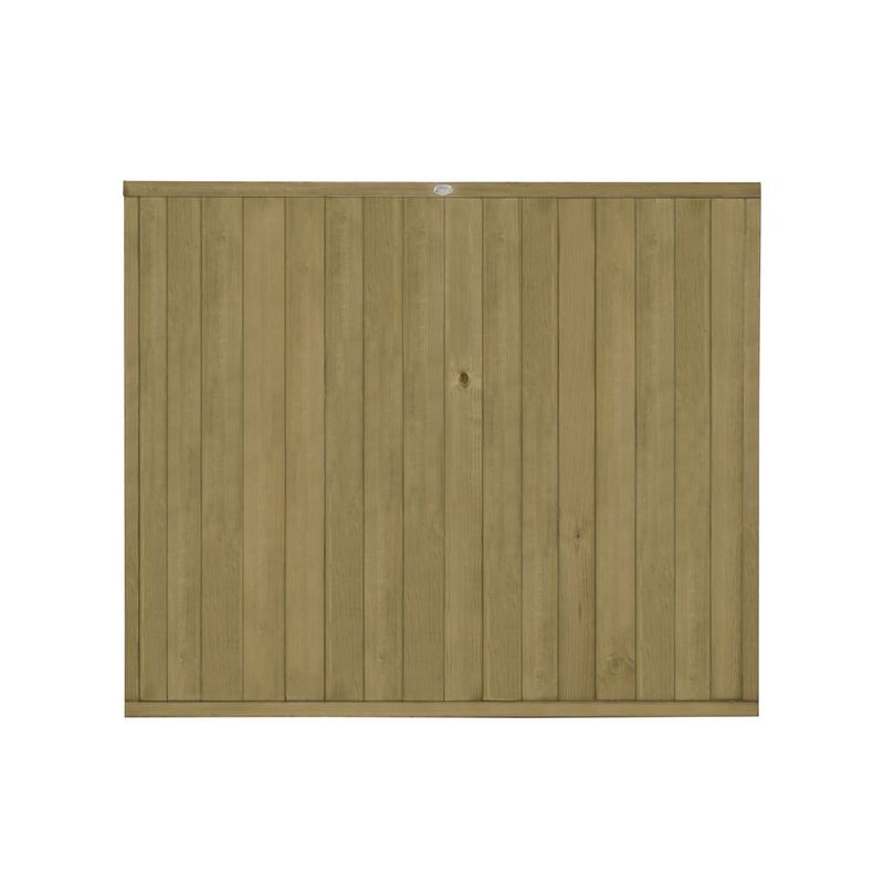 Forest Garden Pressure Treated Vertical Tongue and Groove Fence Panel