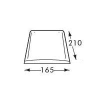 Forticrete Plain Tile Concrete Eaves Roof Tile