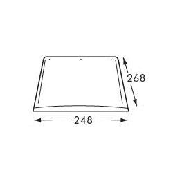 Forticrete Concrete Plain Roof Tile & Half