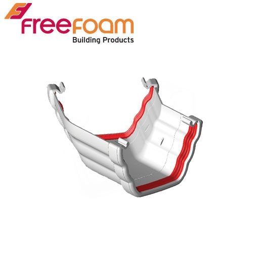 Freeflow 150 Degree Ogee Style Gutter Angle - Black