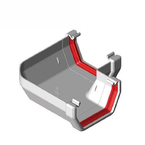 Freeflow Square Style Plastic Gutter Angle