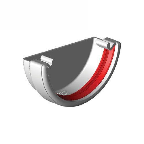 Freeflow Half Round Plastic Gutter External Stopend