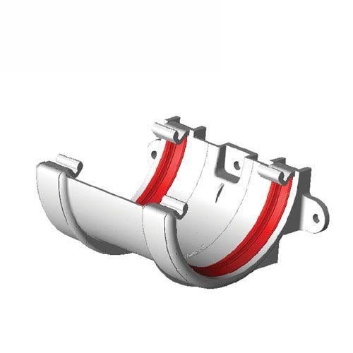 Freeflow Half Round Plastic Gutter Union Bracket