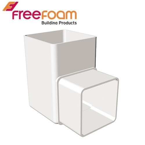 Freeflow Square 90 Degree Offset Bend - Caramel