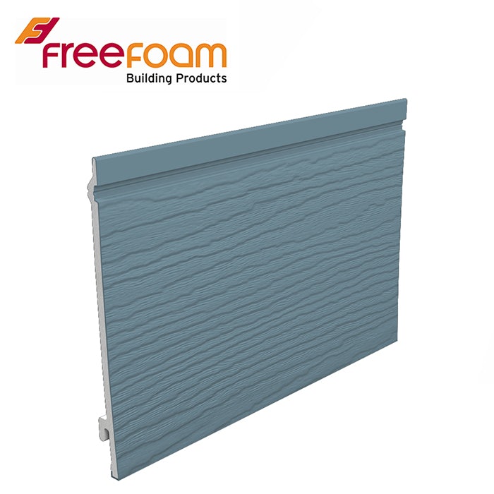 Freefoam Fortex Weatherboard Cladding 170mm - Colonial Blue