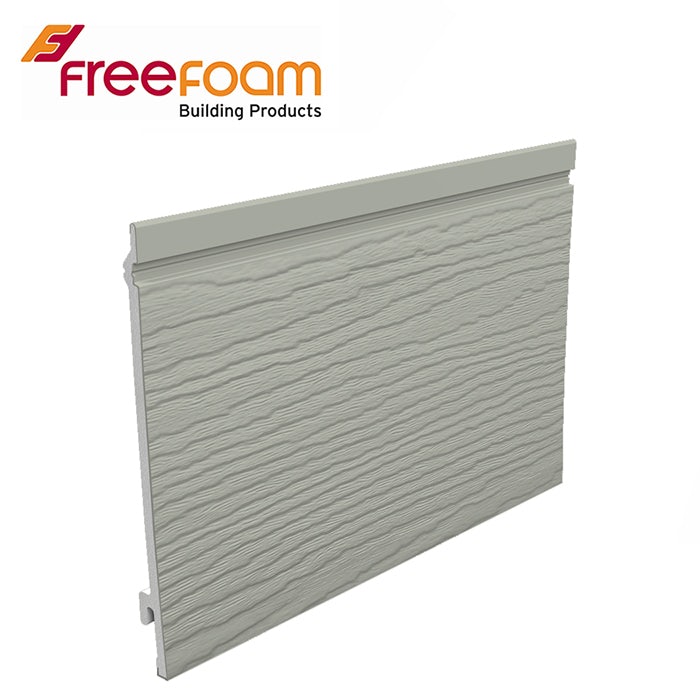 Freefoam Fortex Weatherboard Cladding 170mm - Misty Grey