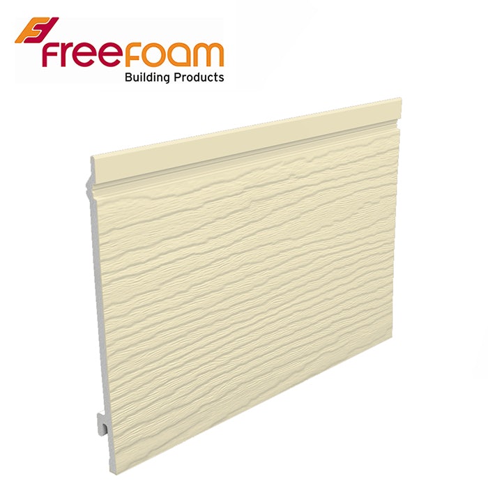 Freefoam Fortex Weatherboard Cladding 170mm - Pale Gold