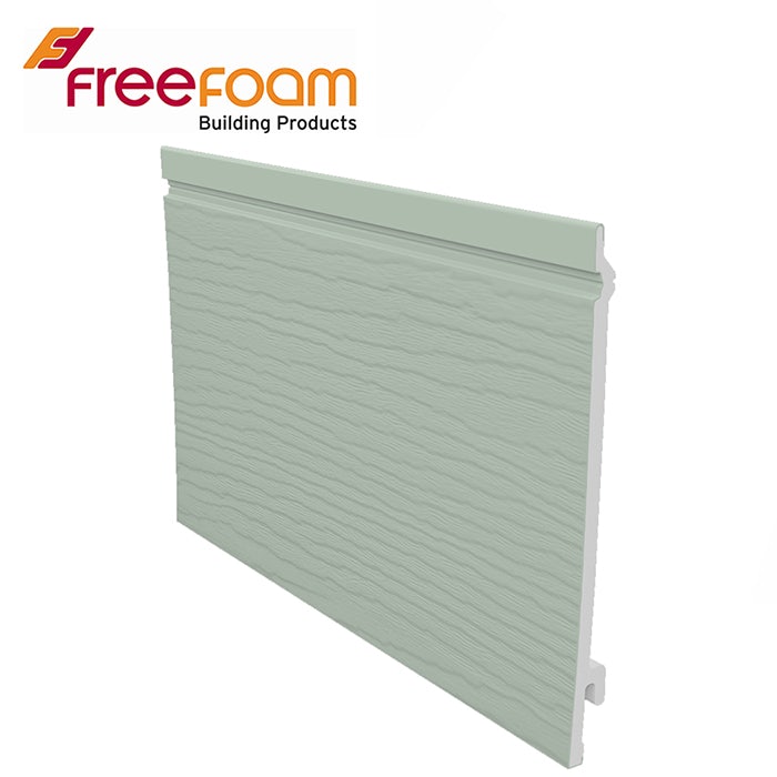 Freefoam Fortex Weatherboard Cladding 170mm - Sage Green