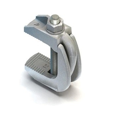 Galvanised Steel Lindapter Type F9 Flange Clamp - 19mm to 42mm