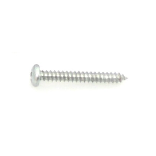 Galvanised Steel No.8 Dome Head Pozi Drive Screw 25mm - 100 Pack