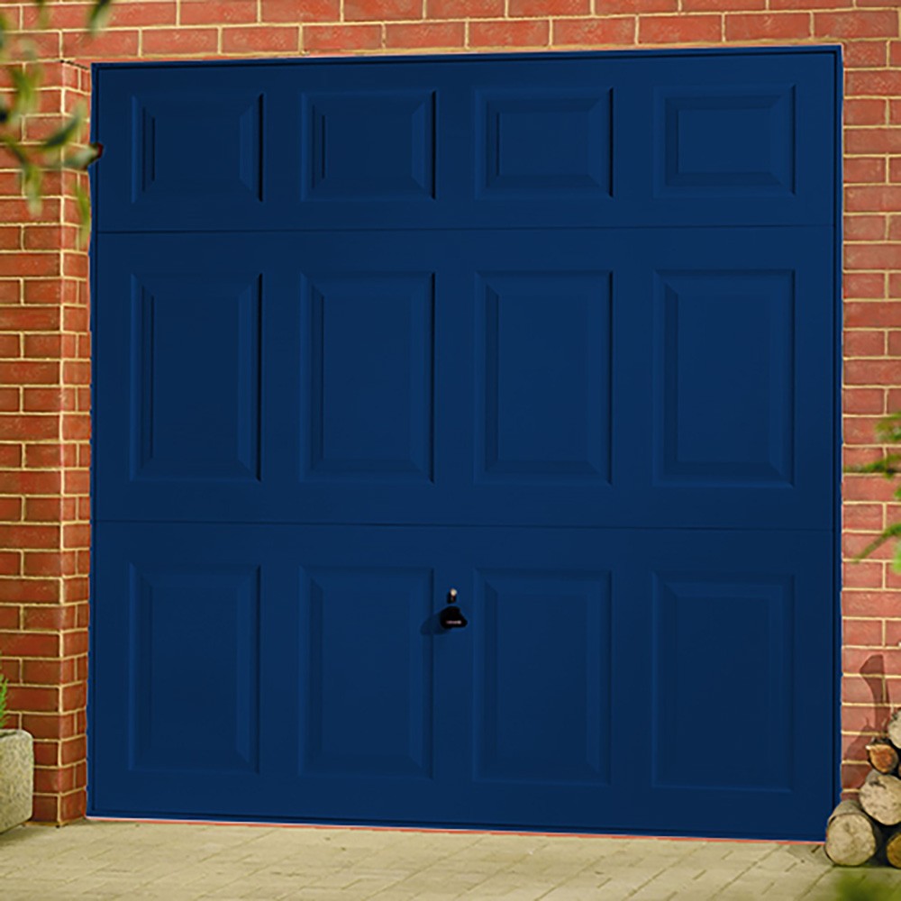 Garador Beaumont Framed Steel Blue Retractable Garage Door