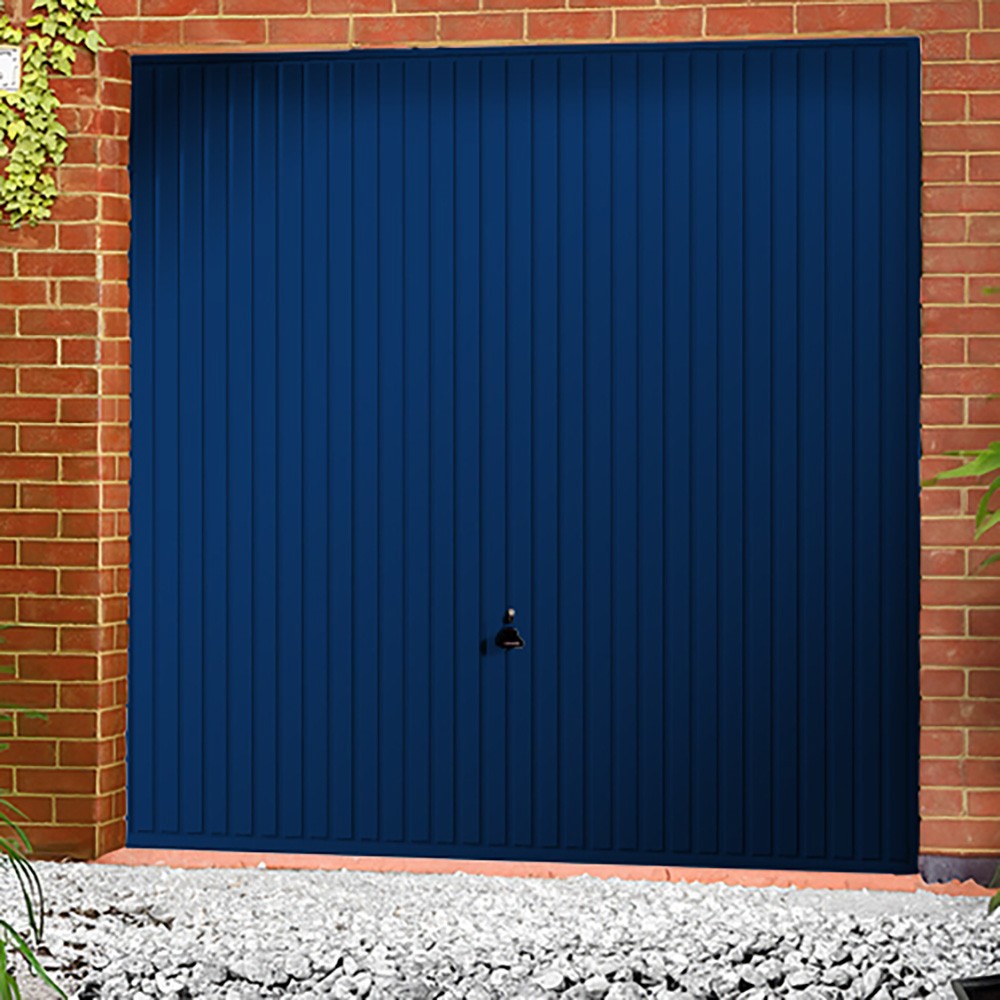 Garador Carlton Framed Steel Blue Retractable Garage Door