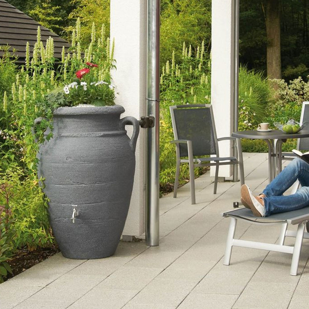 Garantia Antique Amphora Water Tank 250L - Dark Granite