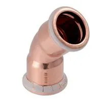 Geberit Mapress Copper Gas 45degree Street Elbow 22mm