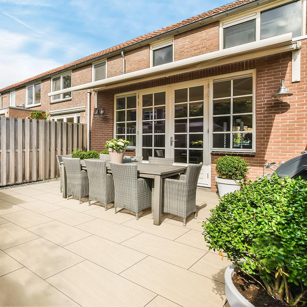 Global Stone Jewell Porcelain Paving Camel 900mm x 600mm x 20mm - 25.92m2 Pack