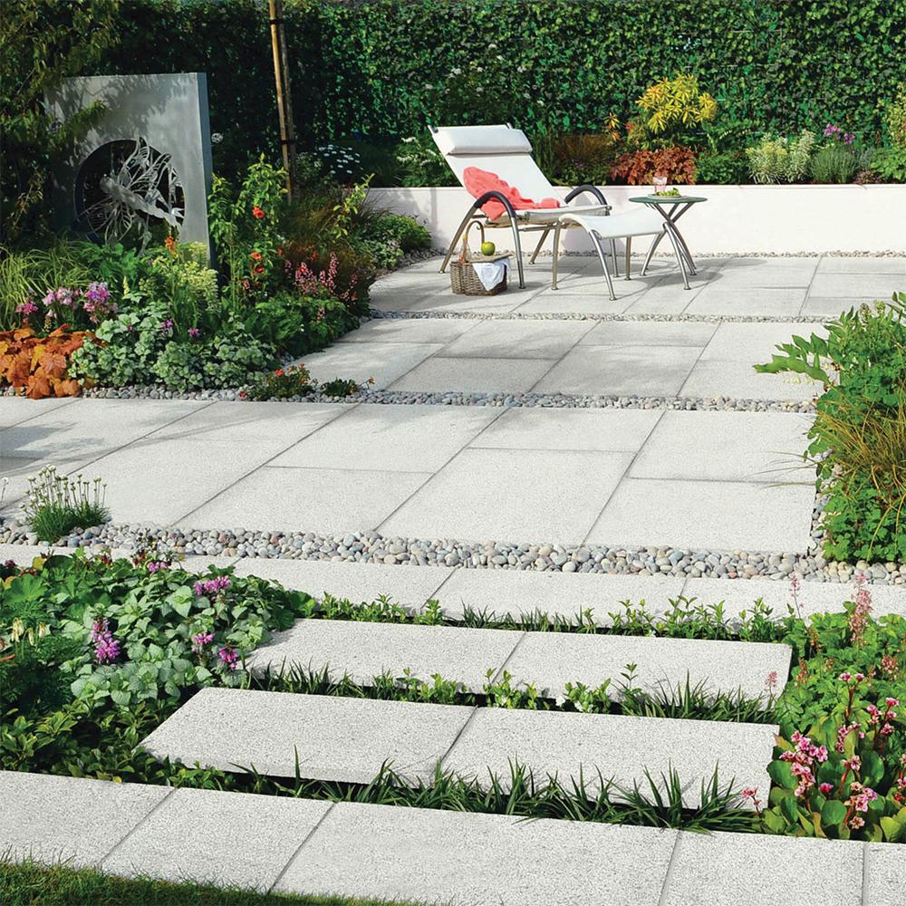 Global Stone Polar Granite Paving Ice 900mm x 600mm x 25mm - 13.5m2 Pack