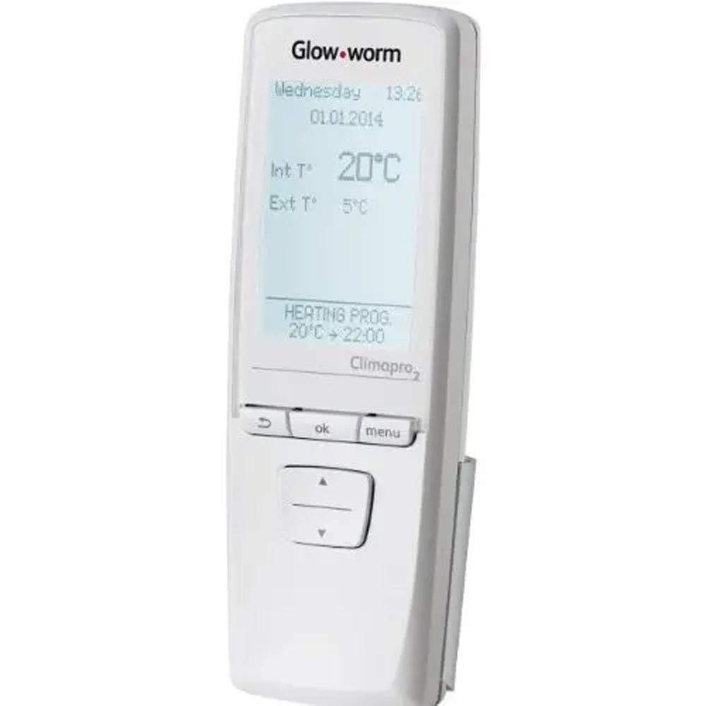 Glow-Worm Climapro2 RF Programmable Hand Held Wireless Room Thermostat