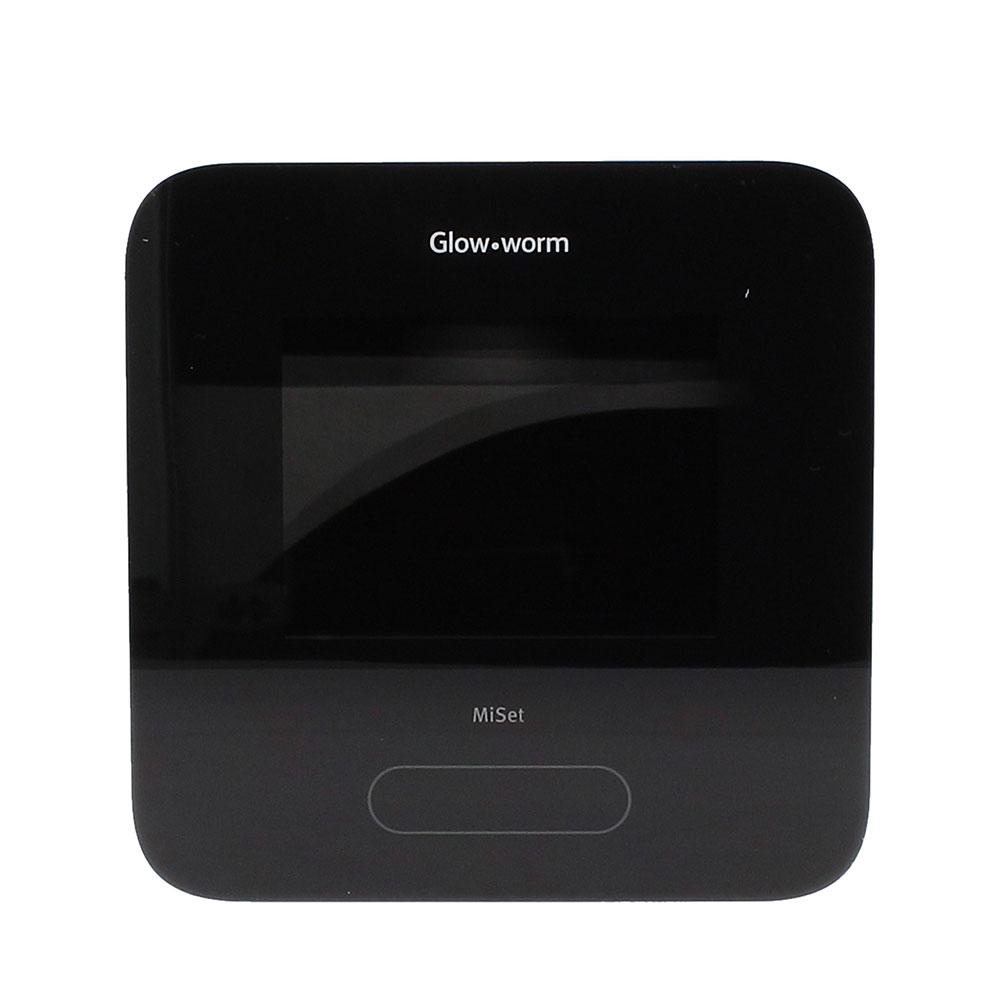 Glow-Worm MiSet SRT380F RF Black Room Thermostat Control