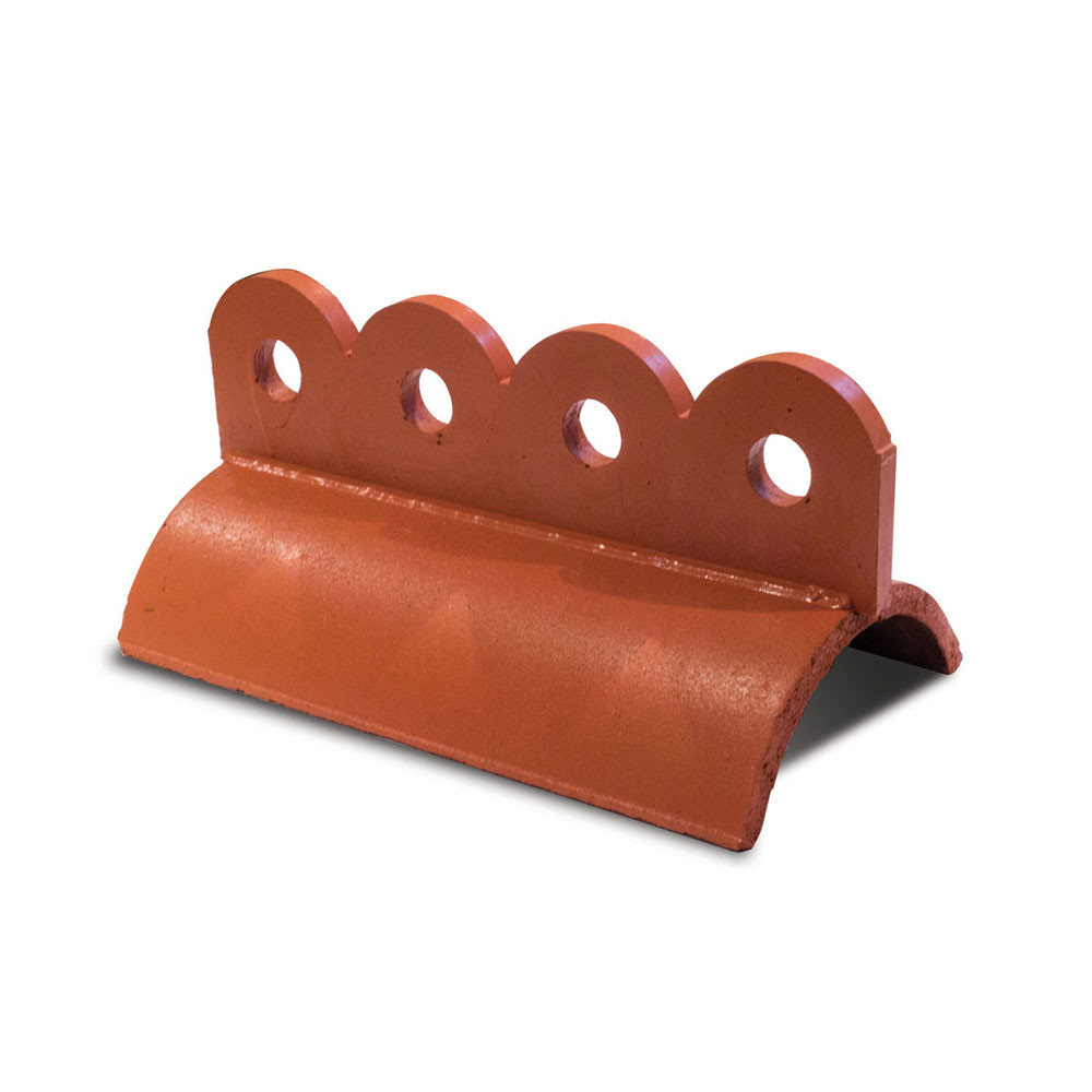 GRC 450mm 4 Holed Bullnosed Ridge