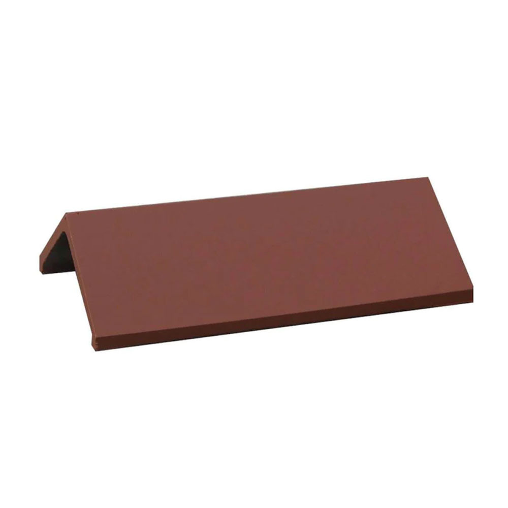 GRC 450mm Plain Angle Ridge 90 Degree - Dark Red