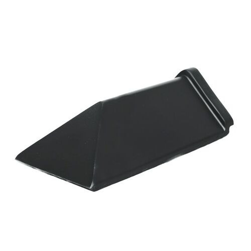 GRC 450mm Capped Angle Ridge Block End 125 Degree - Dark Grey