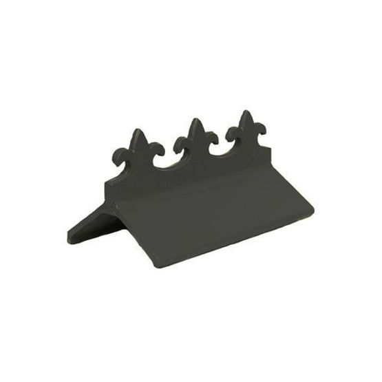 GRC 450mm Universal Fleur De Lys Crested Angle Ridge - Dark Grey ...
