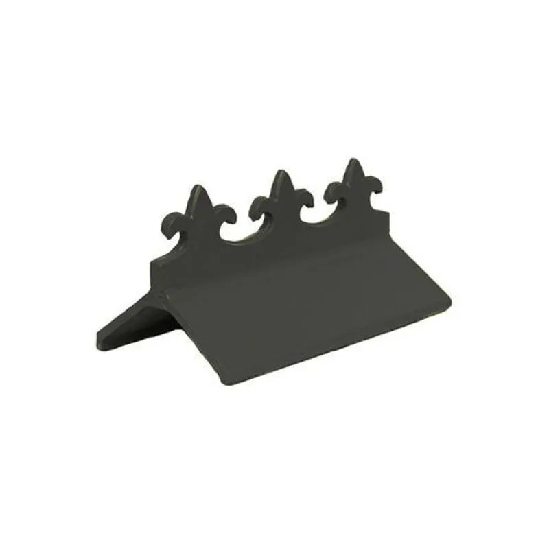 GRC 450mm Universal Fleur De Lys Crested Angle Ridge - Dark Grey ...