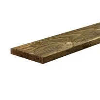 22mm x 150mm Green Treated Sawn Carcassing Timber - 3m