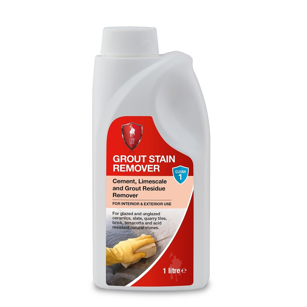 LTP Grout Stain Remover Cement, Limescale & Grout Residue Cleaner 1L
